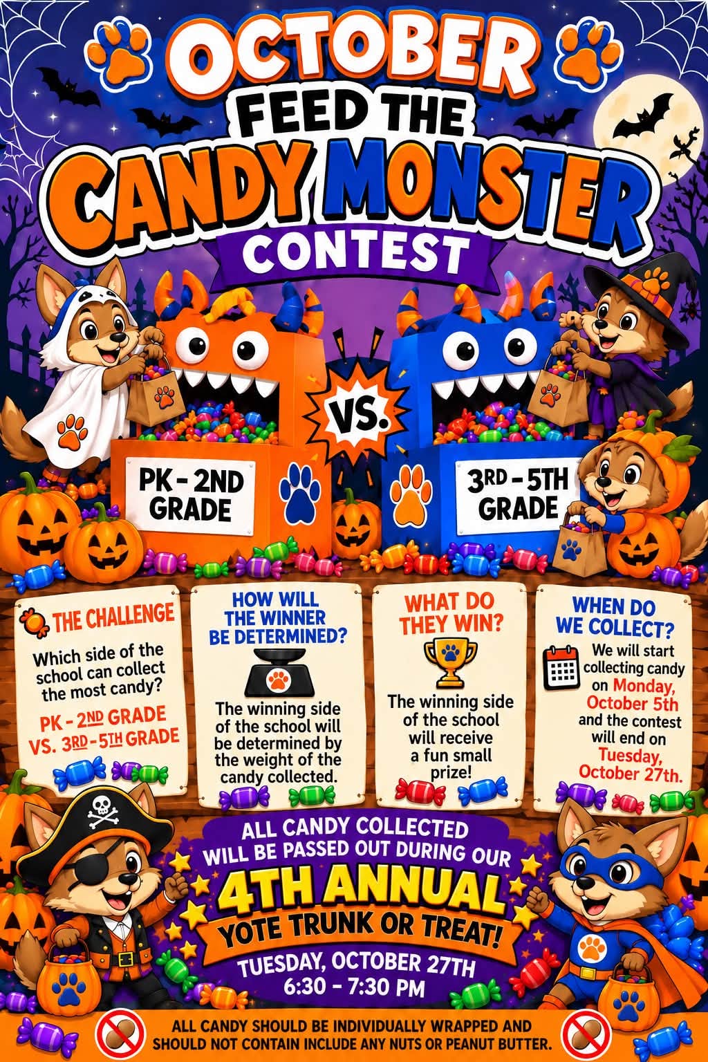 Feed the Candy Monster 